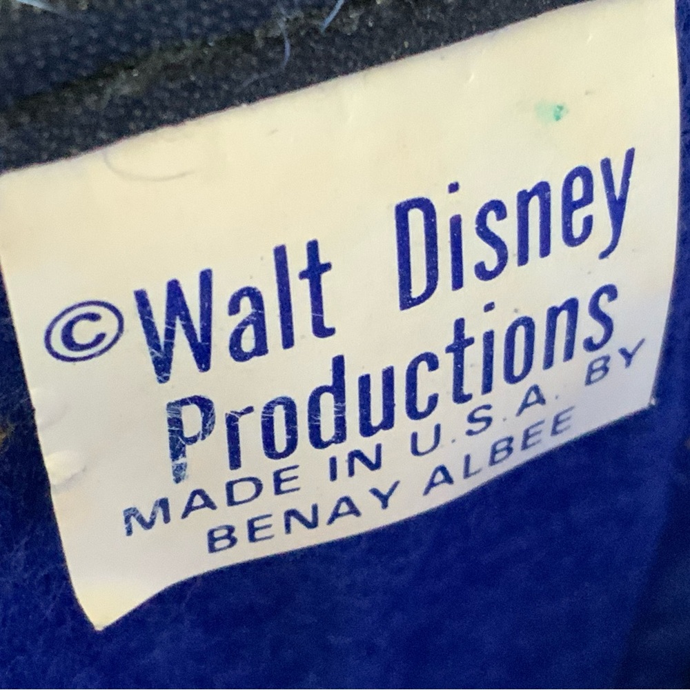 VTG Mickey Mouse Disneyland Souvenir ear hat made in USA BY BENAY ALBEE - Picture 9 of 10